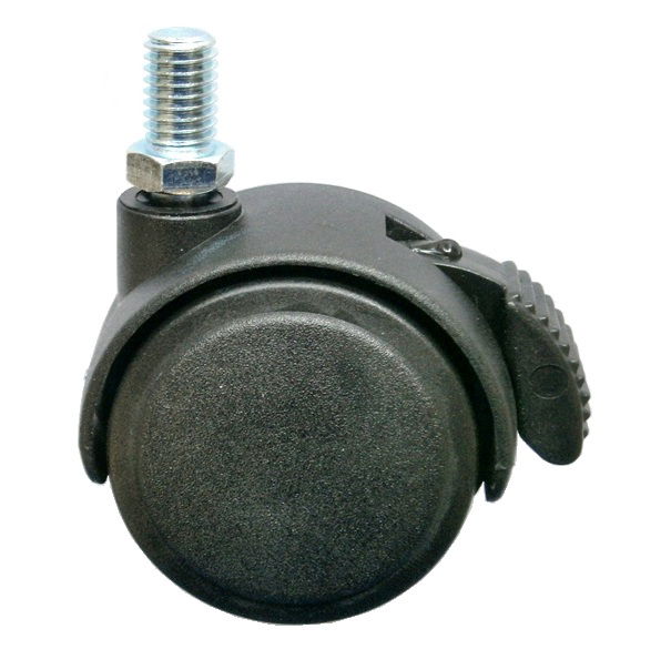 69-58-50 (fékes) M10 menetes csatlakozású bútorgörgő Ø50 mm, fékes termék fő termékképe