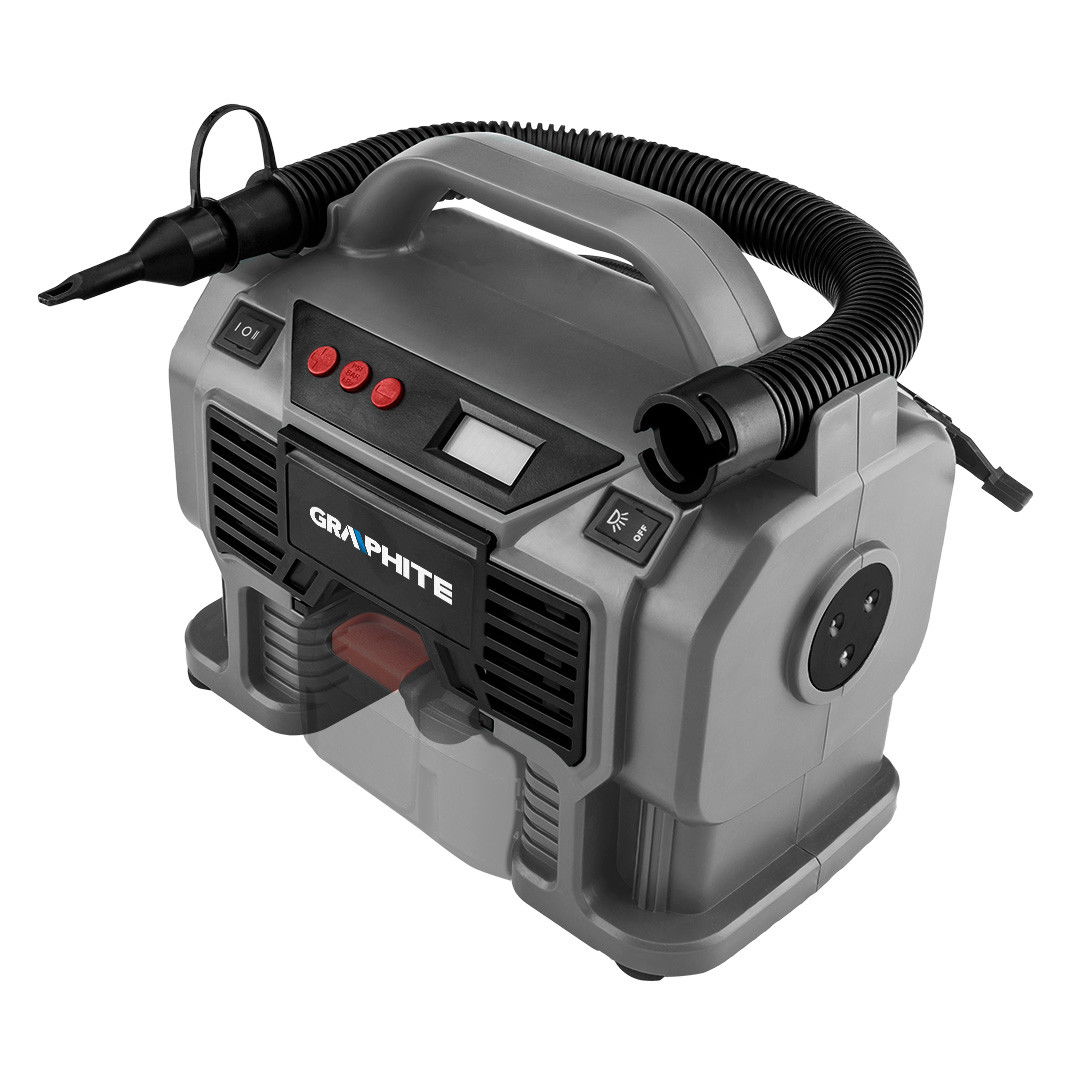 Graphite 58GE113 akkumulátoros kompresszor (akku és töltő nélkül) termék fő termékképe
