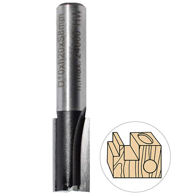 Abraboro 12 x 50 / 20 mm horonymaró kétélű homlokéllel termék fő termékképe