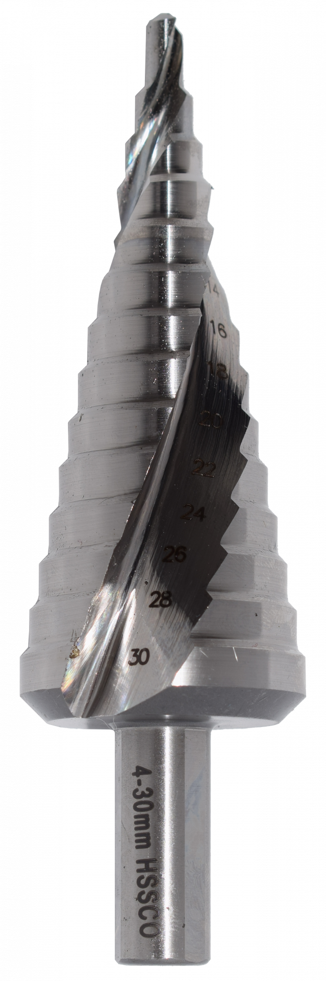 Abraboro HSS-Co lépcsős fúró 4,0-30,0 mm termék fő termékképe