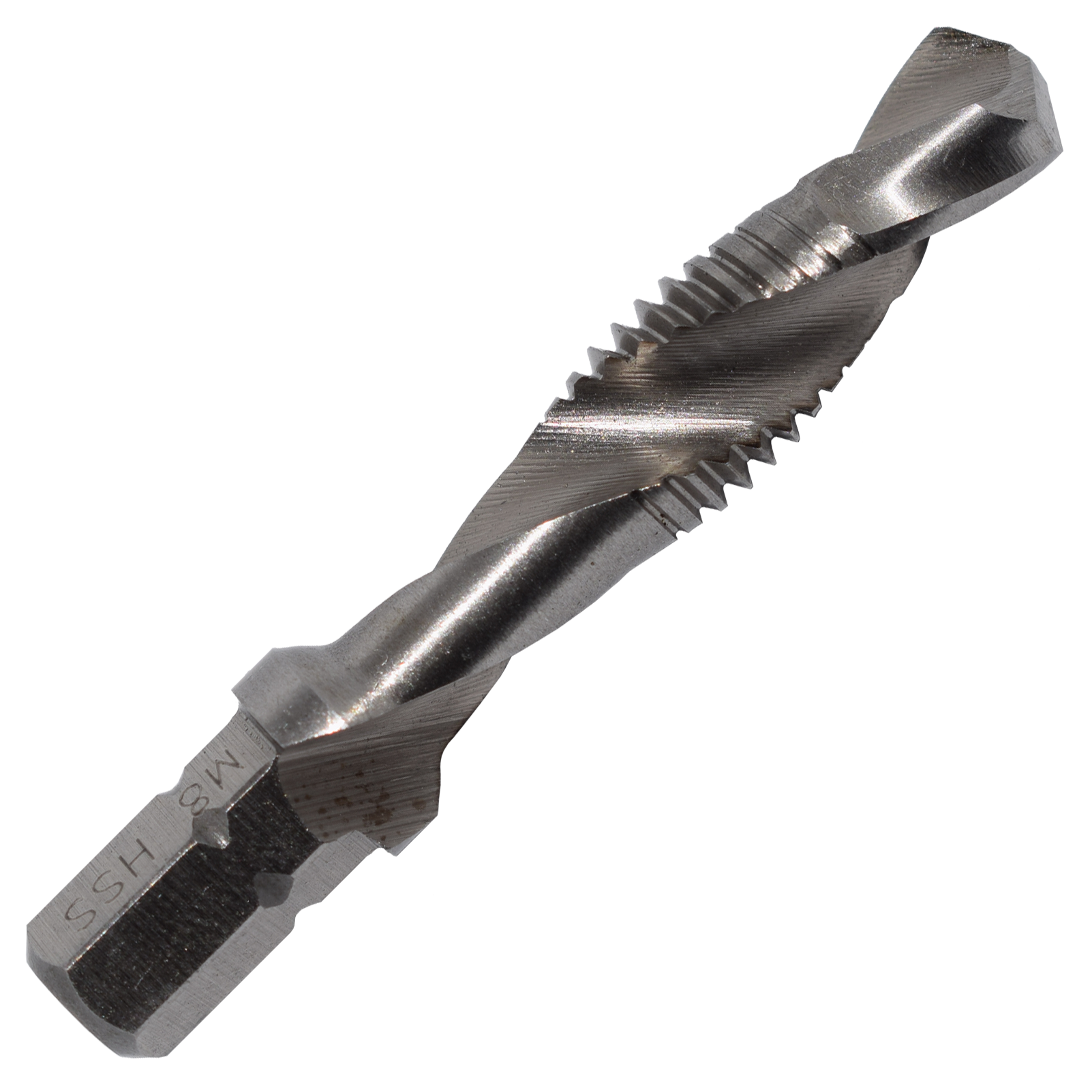 Abraboro M10 x 1.5 mm kombinált menetfúró bit, 1/4" hatszög befogással termék fő termékképe