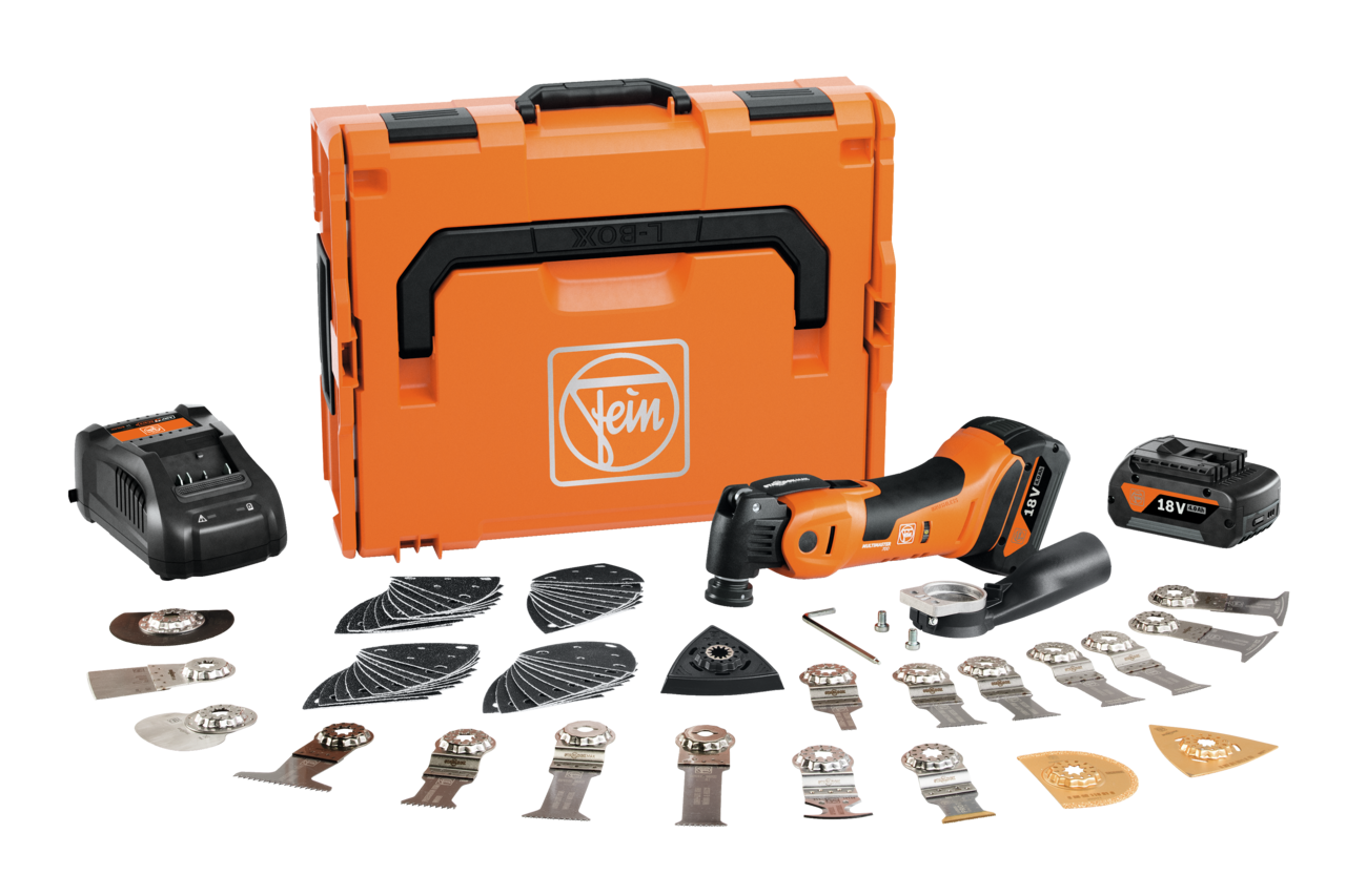 Fein MultiMaster AMM 700 Max Top 4.0 AS akkus oszcilláló kéziszerszám szett (2 x 4.0 Ah Li-ion akkuval, L-BOXX-ban) termék fő termékképe