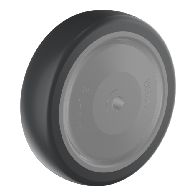 Demotech EP 100/32/2K-FA WICKE EP készülékkerék, porvédős, Ø100 mm termék fő termékképe