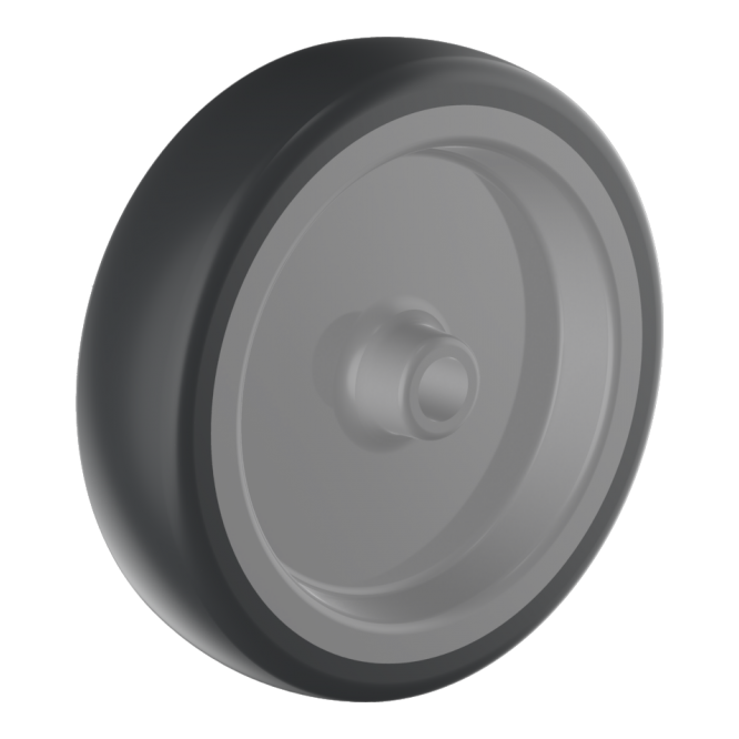 Demotech EP 75/30/1G WICKE EP készülékkerék, Ø75 mm termék fő termékképe