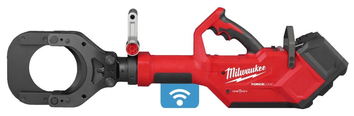 Milwaukee M18 HCC125-801C FORCE LOGIC hidraulikus 125 mm kábelvágó (1 x 8.0 Ah REDLITHIUM™ FORGE™ akkuval, kofferben) termék fő termékképe