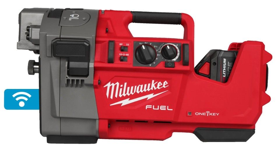 Milwaukee M18 FRGRO114-0C akkus csőhoronymaró (2 x 8.0 Ah REDLITHIUM™ FORGE™ akkuval, kofferben) termék fő termékképe