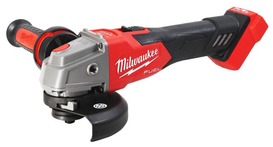 Milwaukee M18 FSAG125XB-0 FUEL™ akkus RAPIDSTOP™ szénkefe nélküli sarokcsiszoló (akku és töltő nélkül) termék fő termékképe