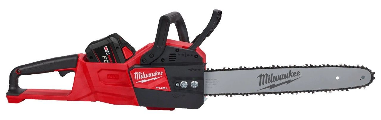 Milwaukee M18 FCHS-122 FUEL™ láncfűrész 40 cm-es vezetőlemezzel  (2 x 12.0 Ah REDLITHIUM™ FORGE™ akkuval) termék fő termékképe