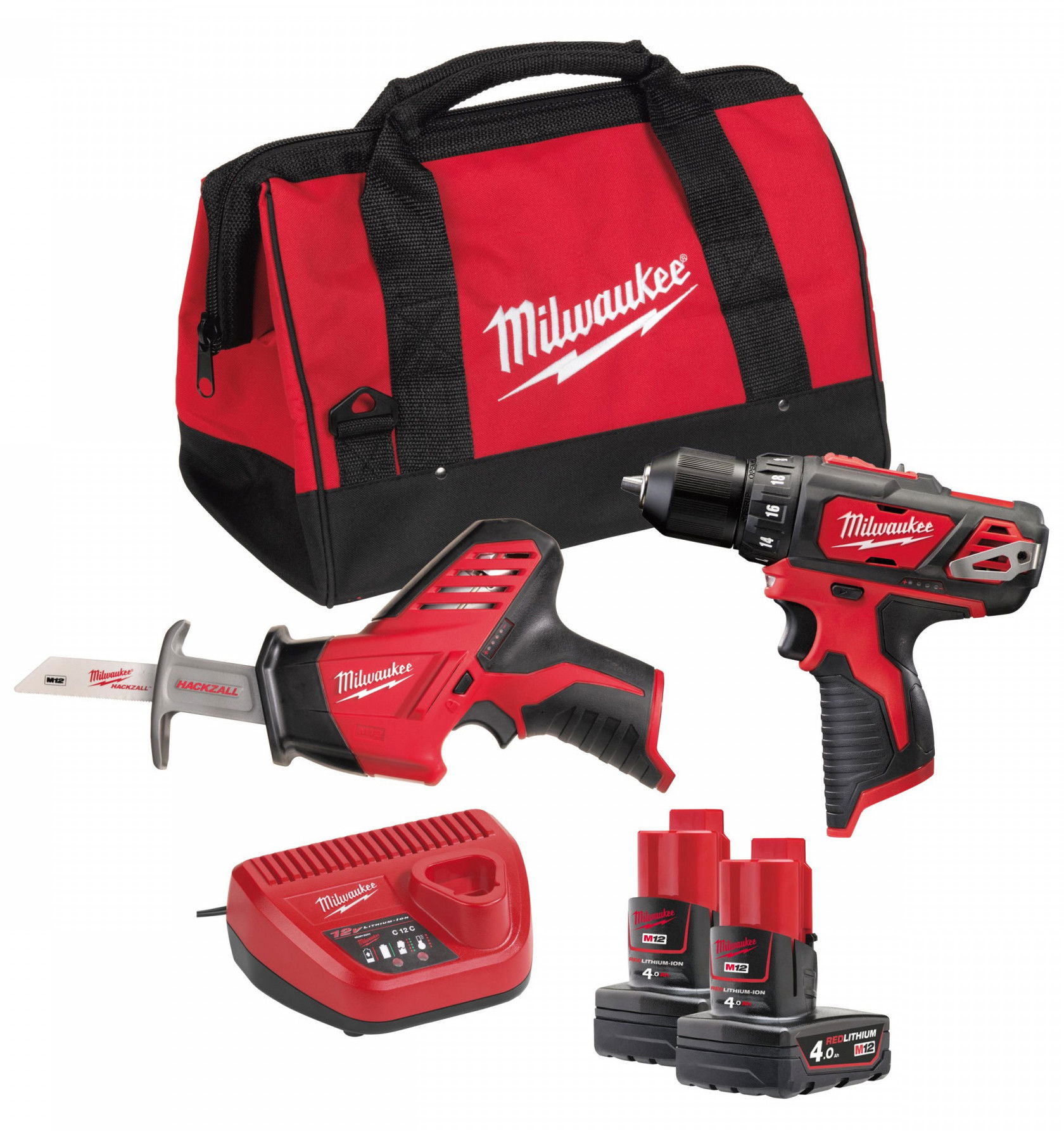 Milwaukee M12 BPP2C-402B akkus erőcsomag (PROMO1) termék fő termékképe