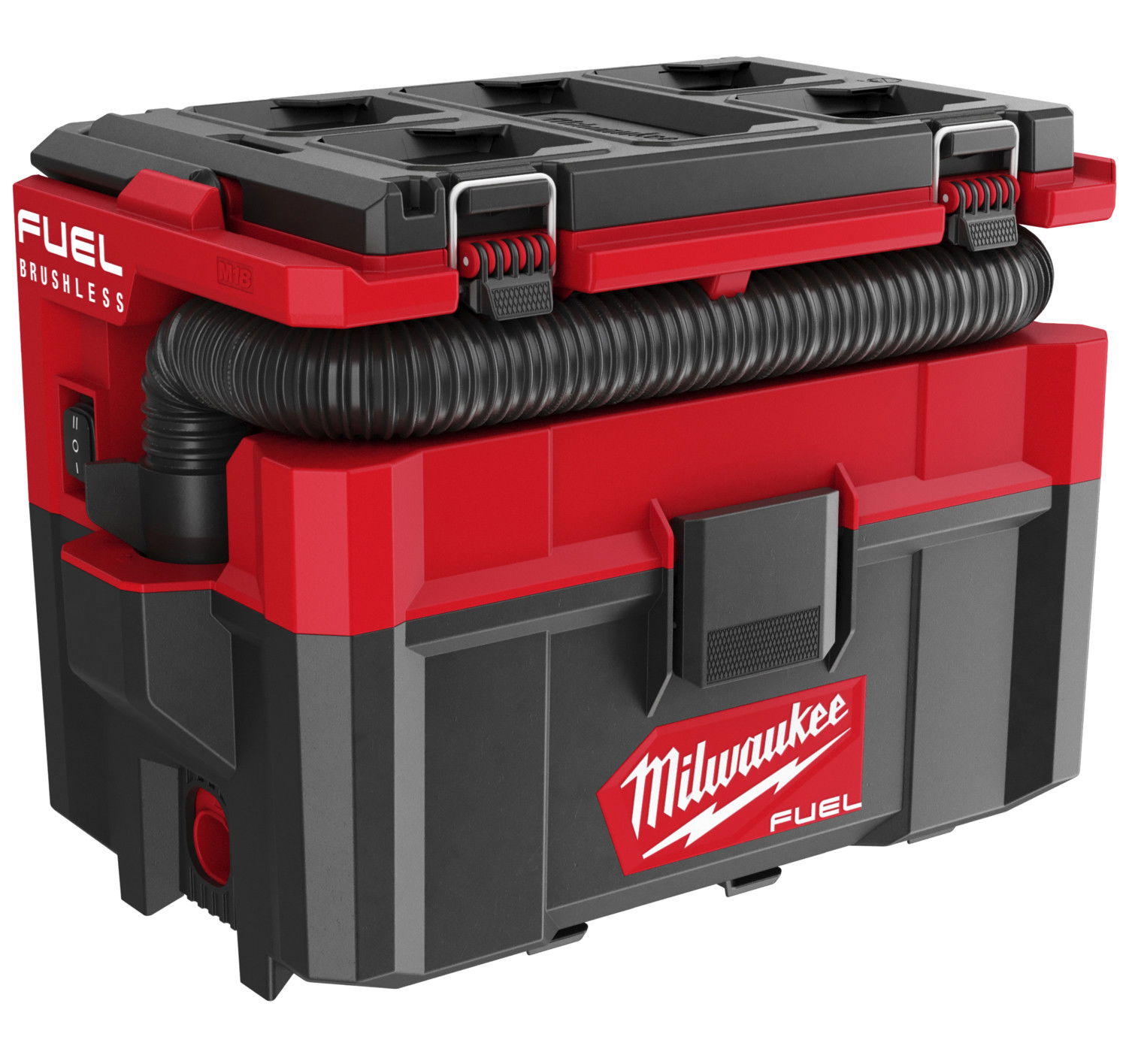 Milwaukee M18 FPOVCL-0 FUEL™ PACKOUT™ akkus szénkefe nélküli nedves-száraz porszívó (akku és töltő nélkül) (PROMO) termék fő termékképe