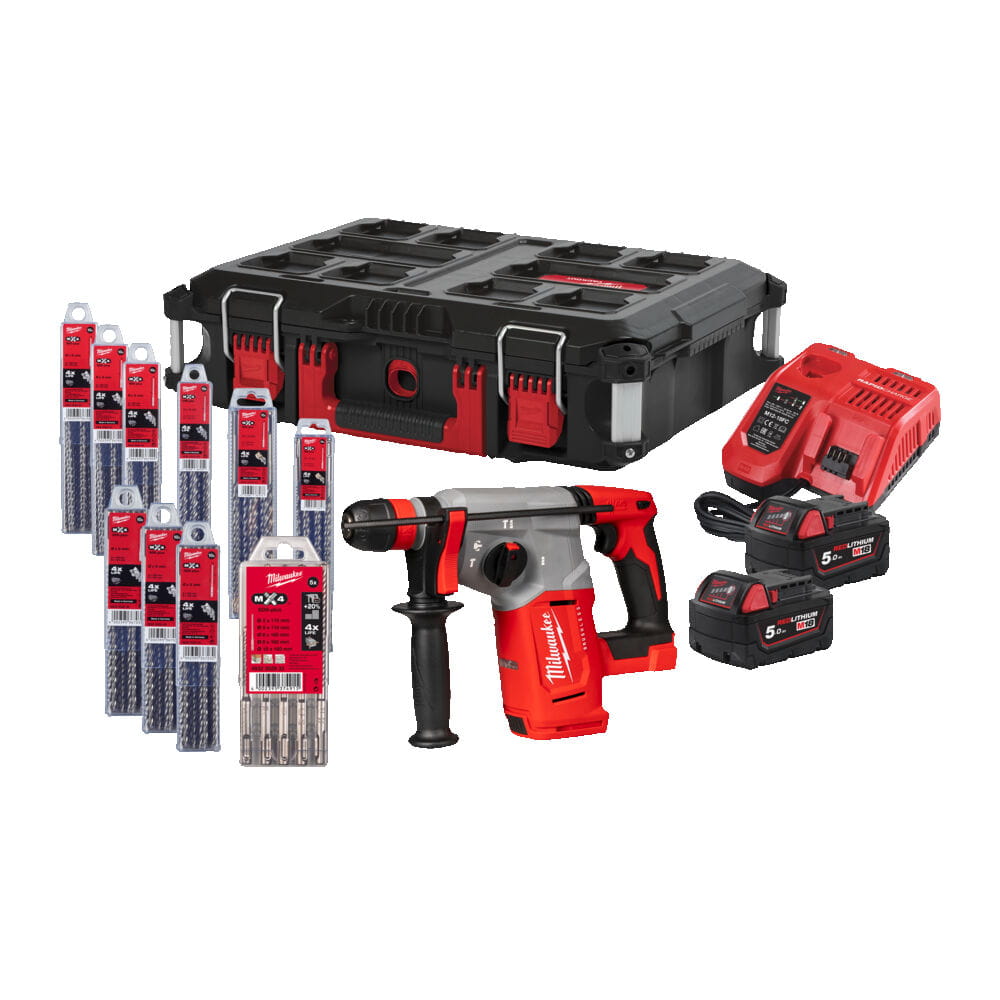 Milwaukee M18BLHX100P-502P BRUSHLESS COMBO KIT IN2 termék fő termékképe