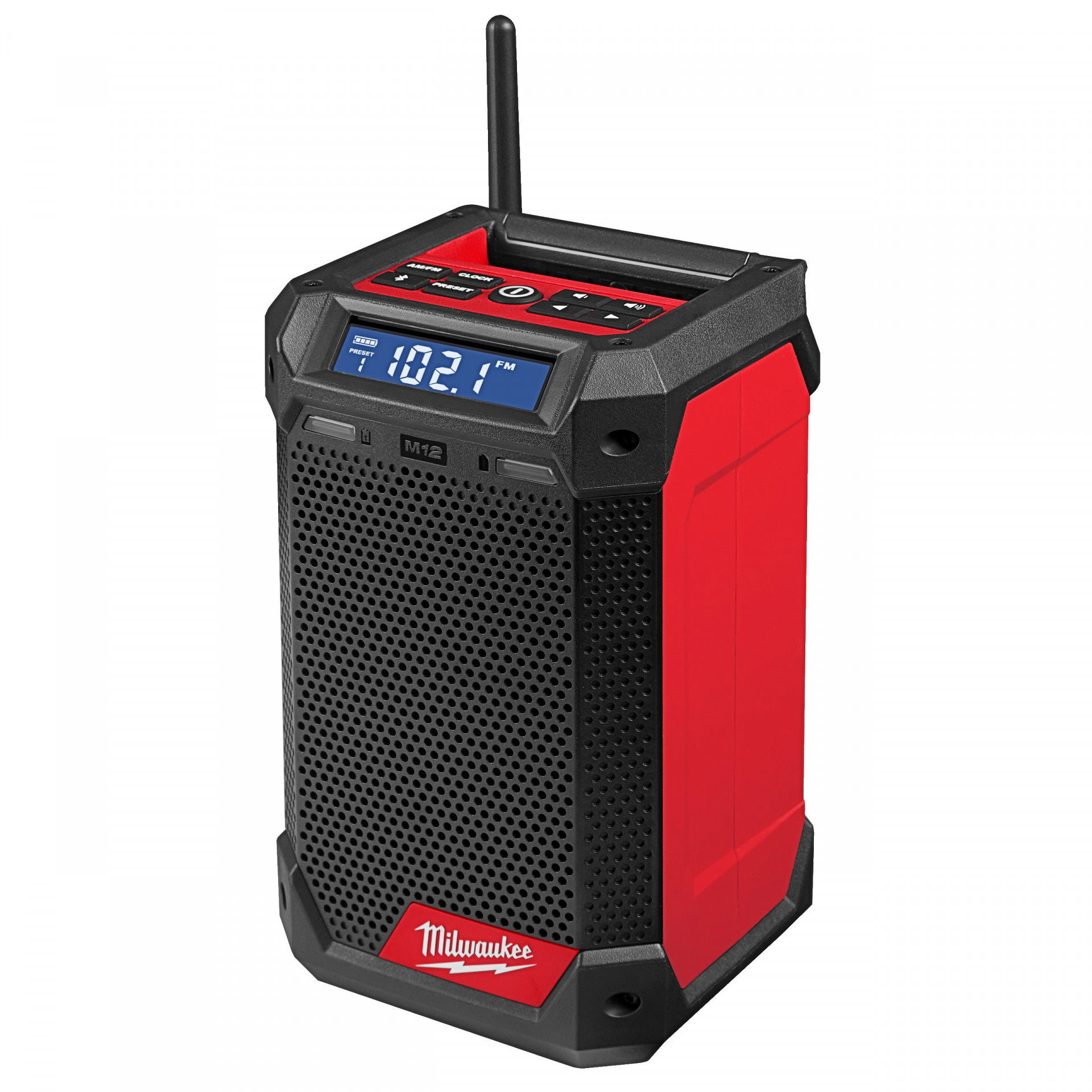 Milwaukee M12 RCDAB+-0 FUEL™ akkus rádió/töltő DAB+ (akku és töltő nélkül) termék fő termékképe