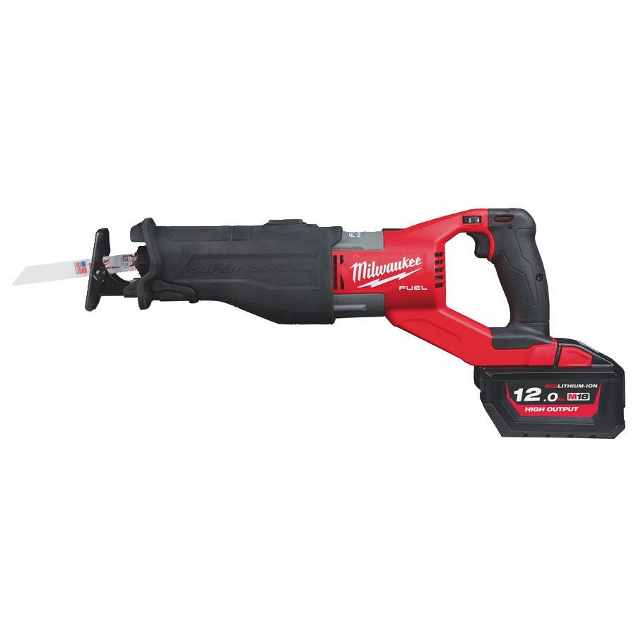 Milwaukee M18 FSX-121C FUEL™ akkus SUPER SAWZALL™ szénkefe nélküli szablyafűrész (1 x 12.0 Ah Li-ion akkuval)  (PROMO) termék fő termékképe