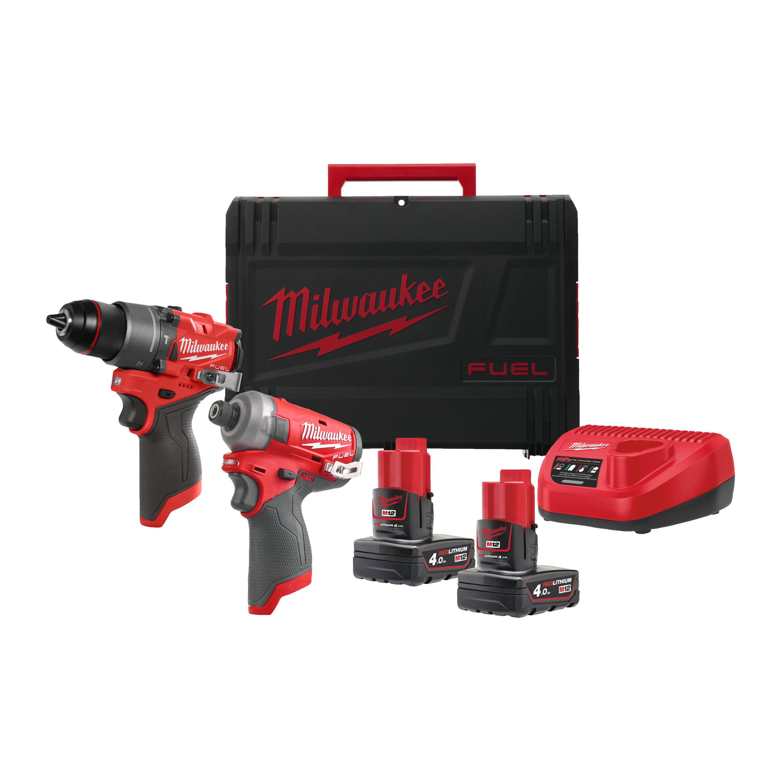 Milwaukee M12 FPP2E2-402X FUEL™ akkus szénkefe nélküli erőcsomag termék fő termékképe