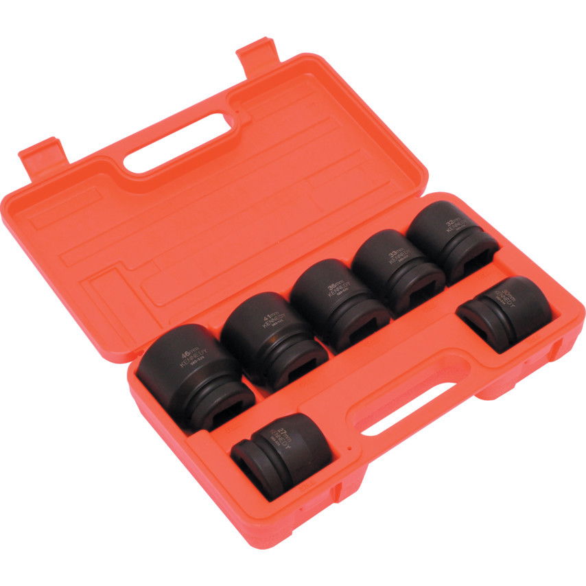 KENNEDY Erősített dugókulcs készlet 1" -os meghajtóval, 7 részes termék fő termékképe
