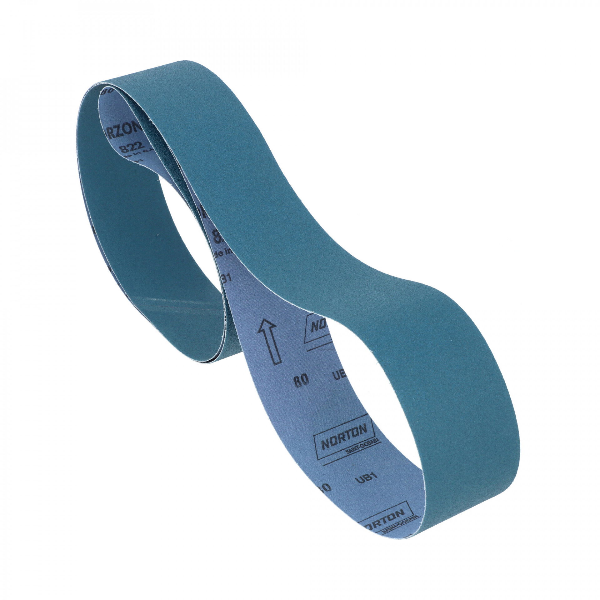 Norton Norzon R822 csiszolószalag szalagcsiszolókhoz 75x2500mm P80, 30 db/csomag termék fő termékképe