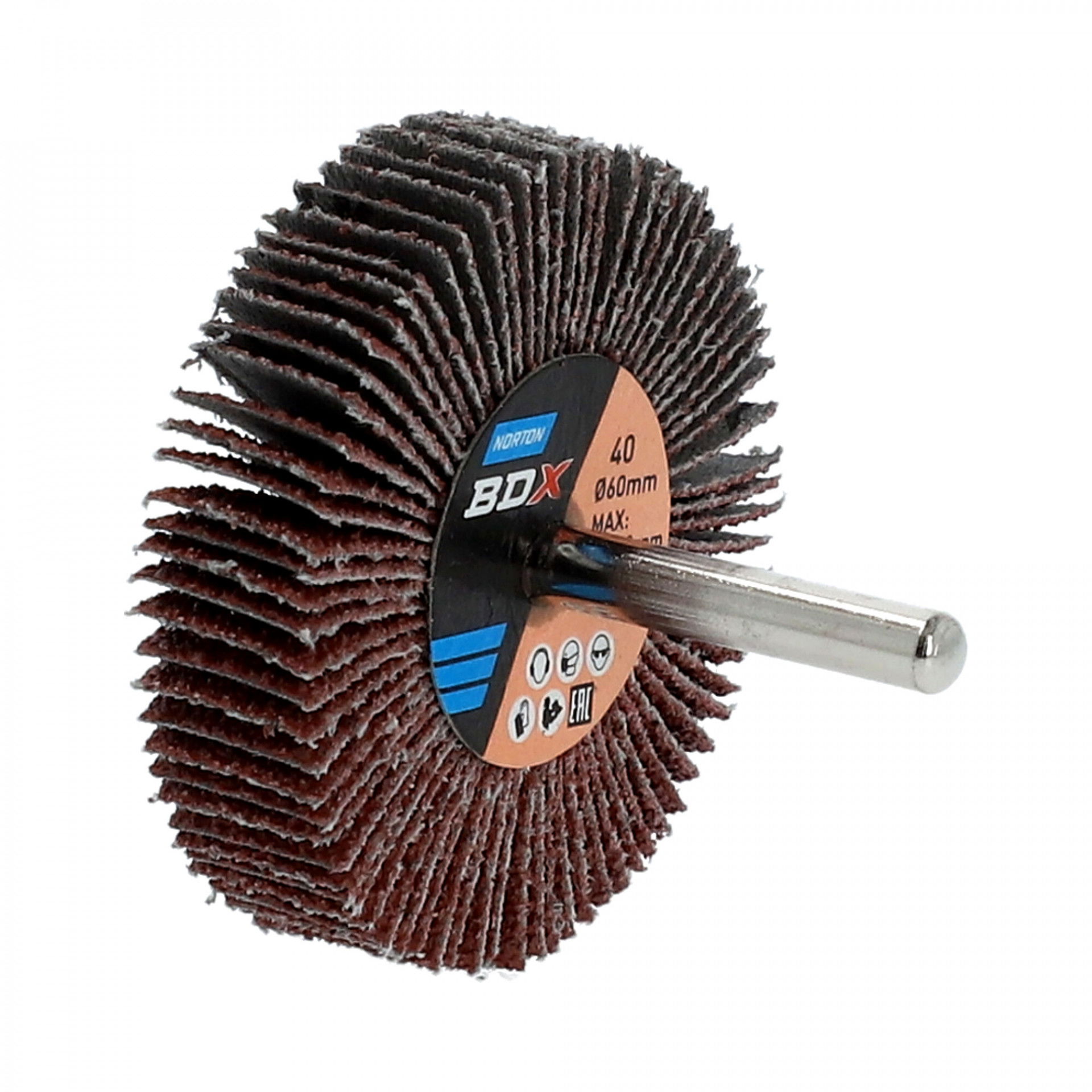 Norton Metal R207Plus csapos laMetalmellás csiszolókorong Ø60x15x6mm P40, 10 db/csomag termék fő termékképe