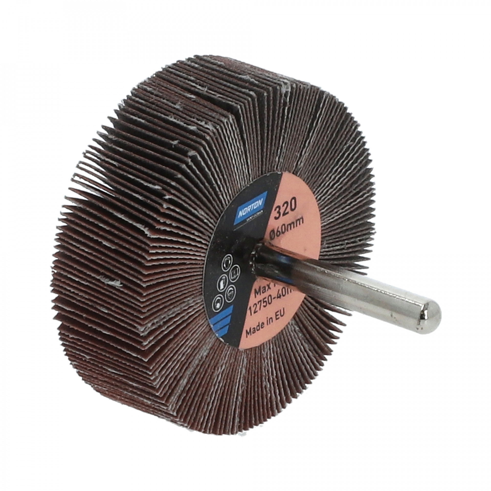 Norton Metal R207Plus csapos lamellás csiszolókorong Ø60x20x6mm P320, 10 db/csomag termék fő termékképe