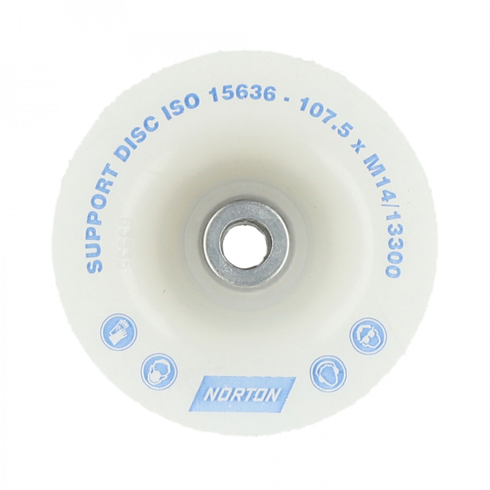 Norton Clipper fíbertárcsa felfogó Nylon Medium Ø115xM14, 5 db/csomag termék fő termékképe