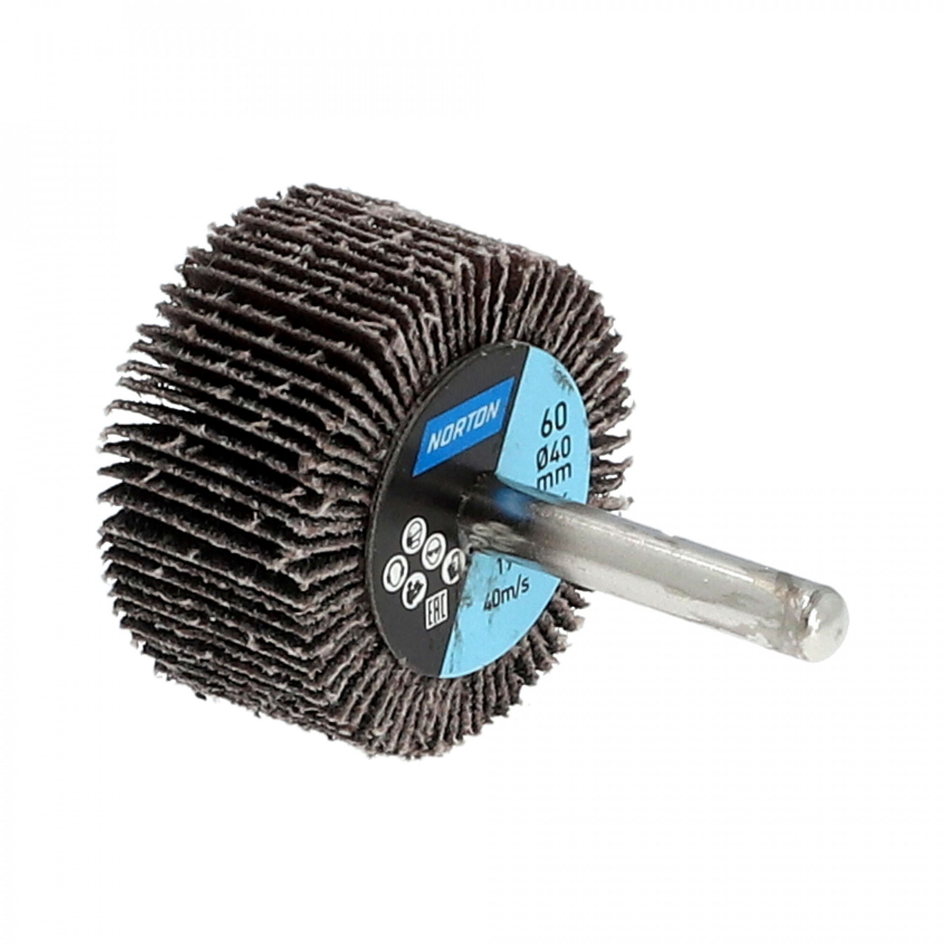 Norton X-Treme S R427 csapos lamellás csiszolókorong Ø40x20x6mm P60, 10 db/csomag termék fő termékképe