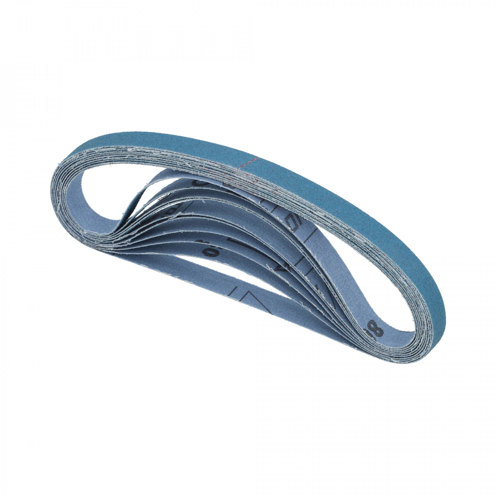 Norton Norzon R822 kisgép csiszolószalag 13x457mm P80, 10 db/csomag termék fő termékképe