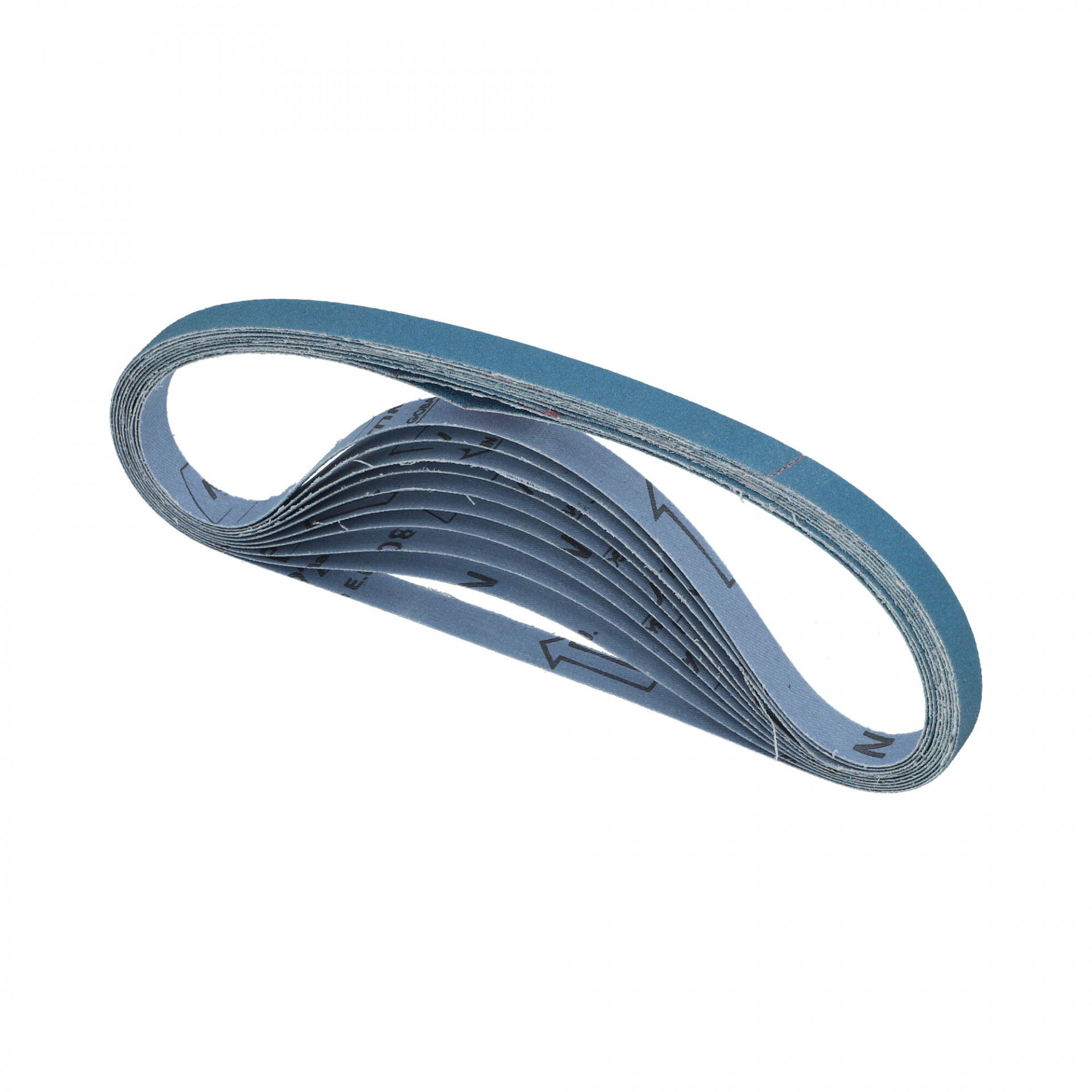 Norton Norzon R822 kisgép csiszolószalag 13x610mm P80, 10 db/csomag termék fő termékképe