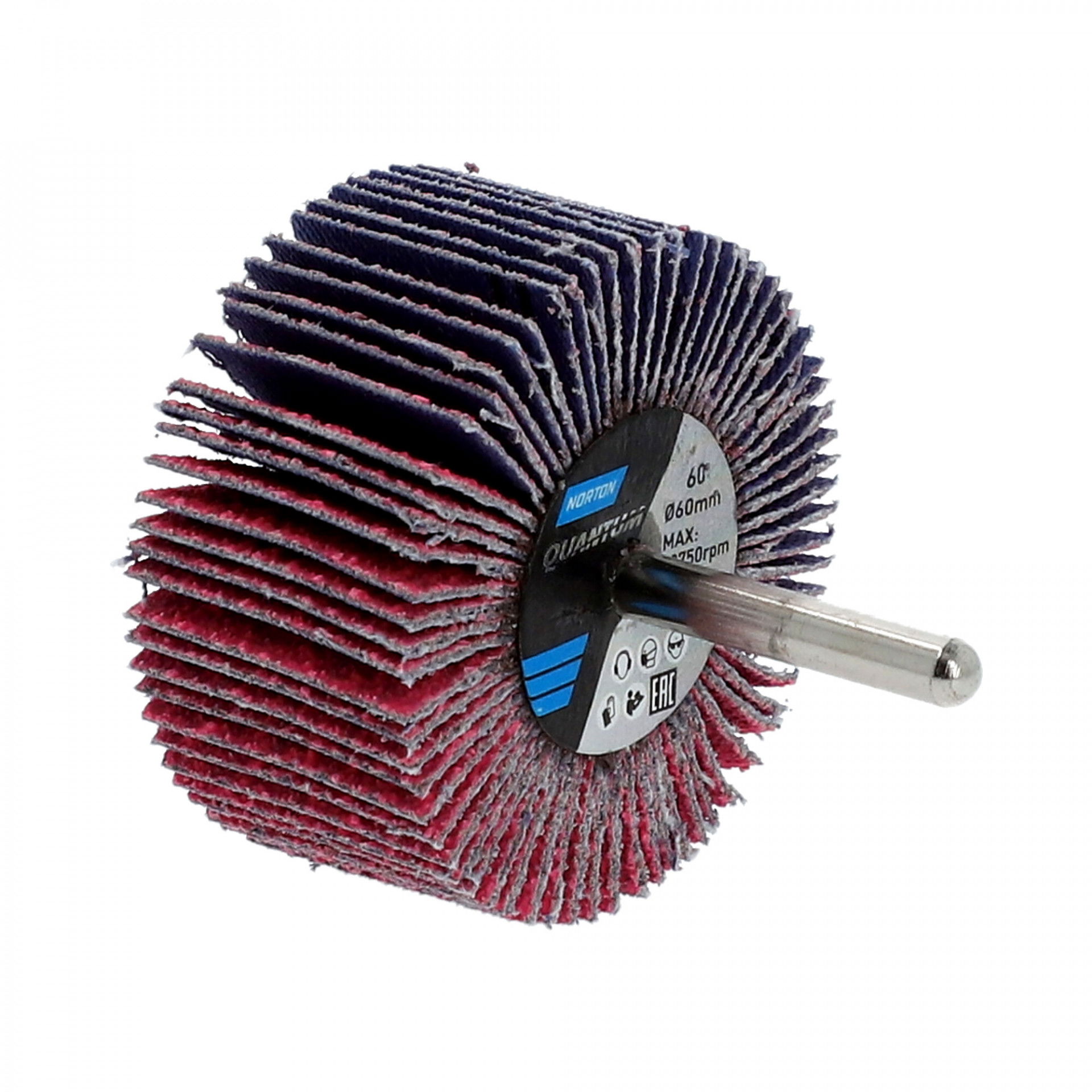 Norton Quantum R928 csapos lamellás csiszolókorong Ø60x30x6mm P60, 10 db/csomag termék fő termékképe