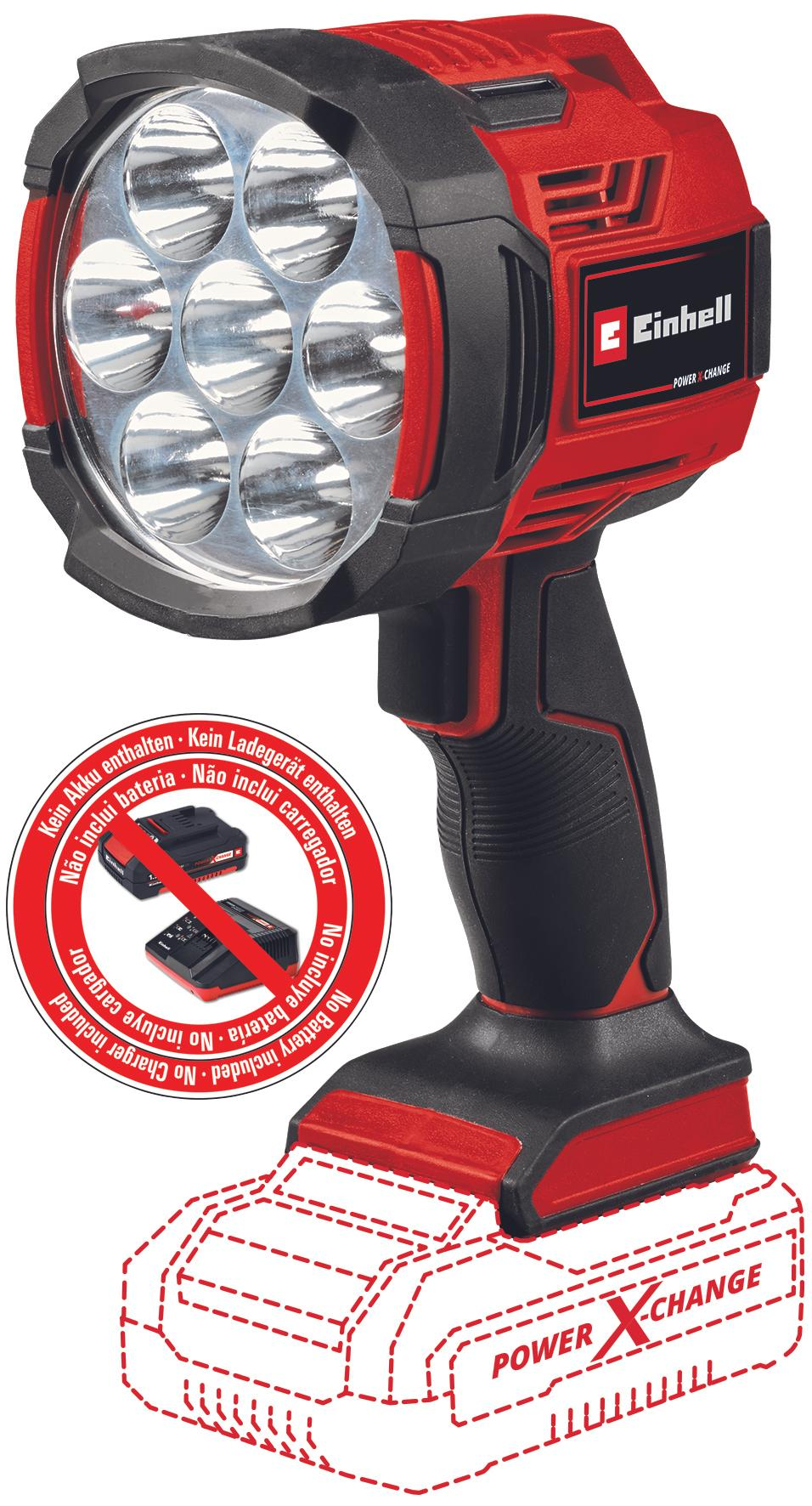 EINHELL TE-CL 18/2500 Li AC - Solo akkus lámpa (akku és töltő nélkül) termék fő termékképe