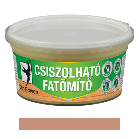 Den Braven Csiszolható fatömítő, tölgy, 250 g termék fő termékképe