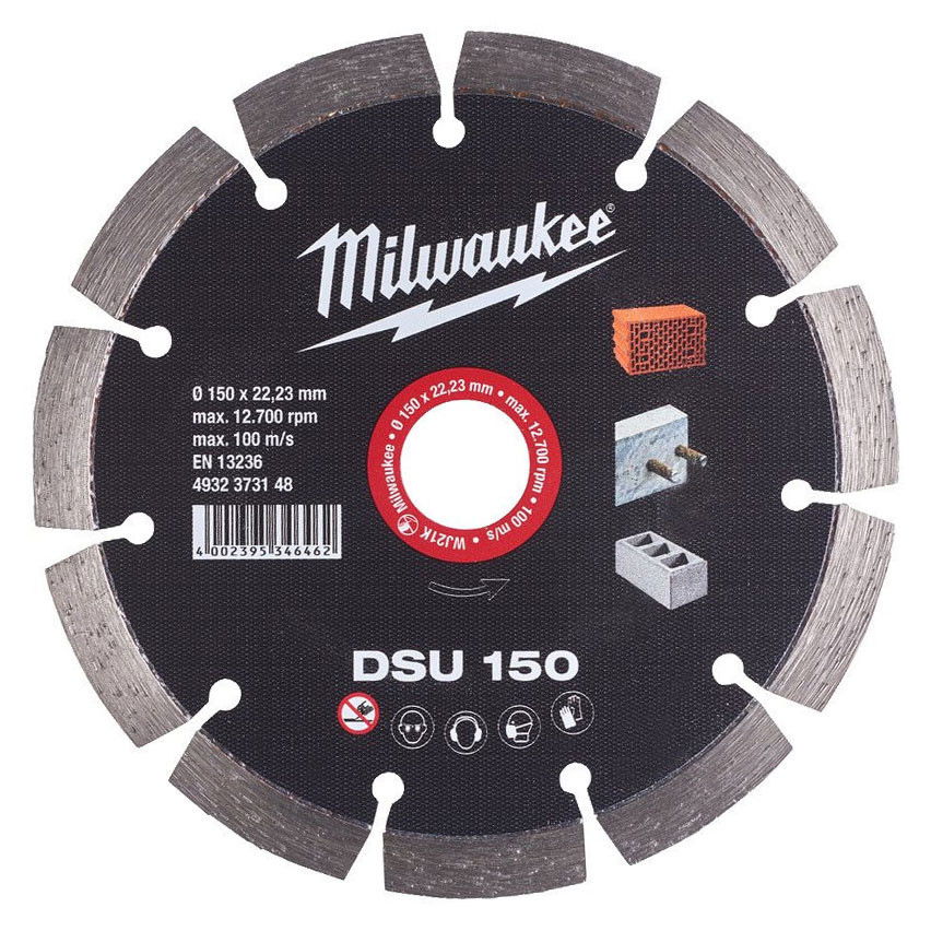 Milwaukee DSU gyémánt vágótárcsa, Ø150 mm termék fő termékképe