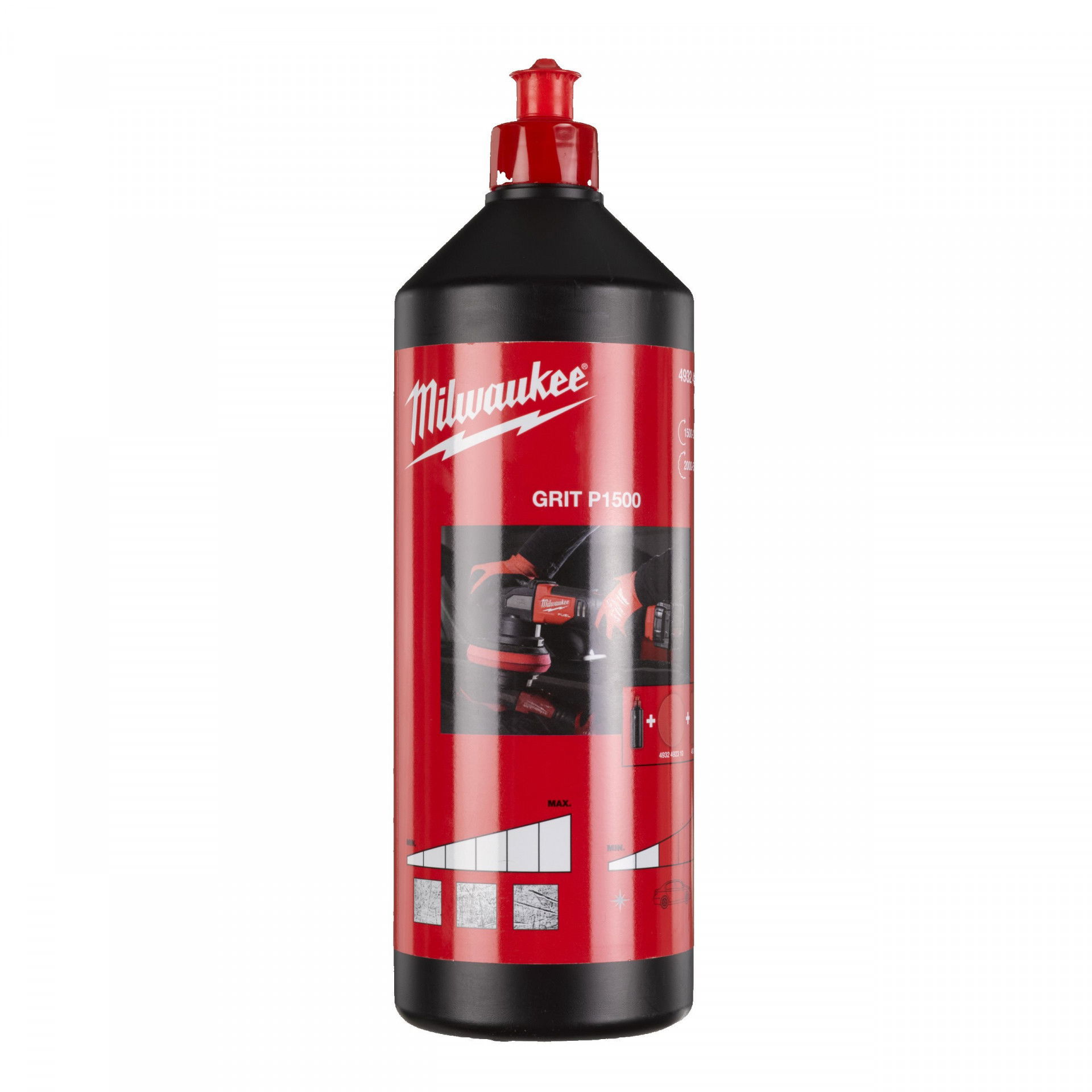 Milwaukee Polírpaszta, durva (piros kupakos), 1000 ml termék fő termékképe