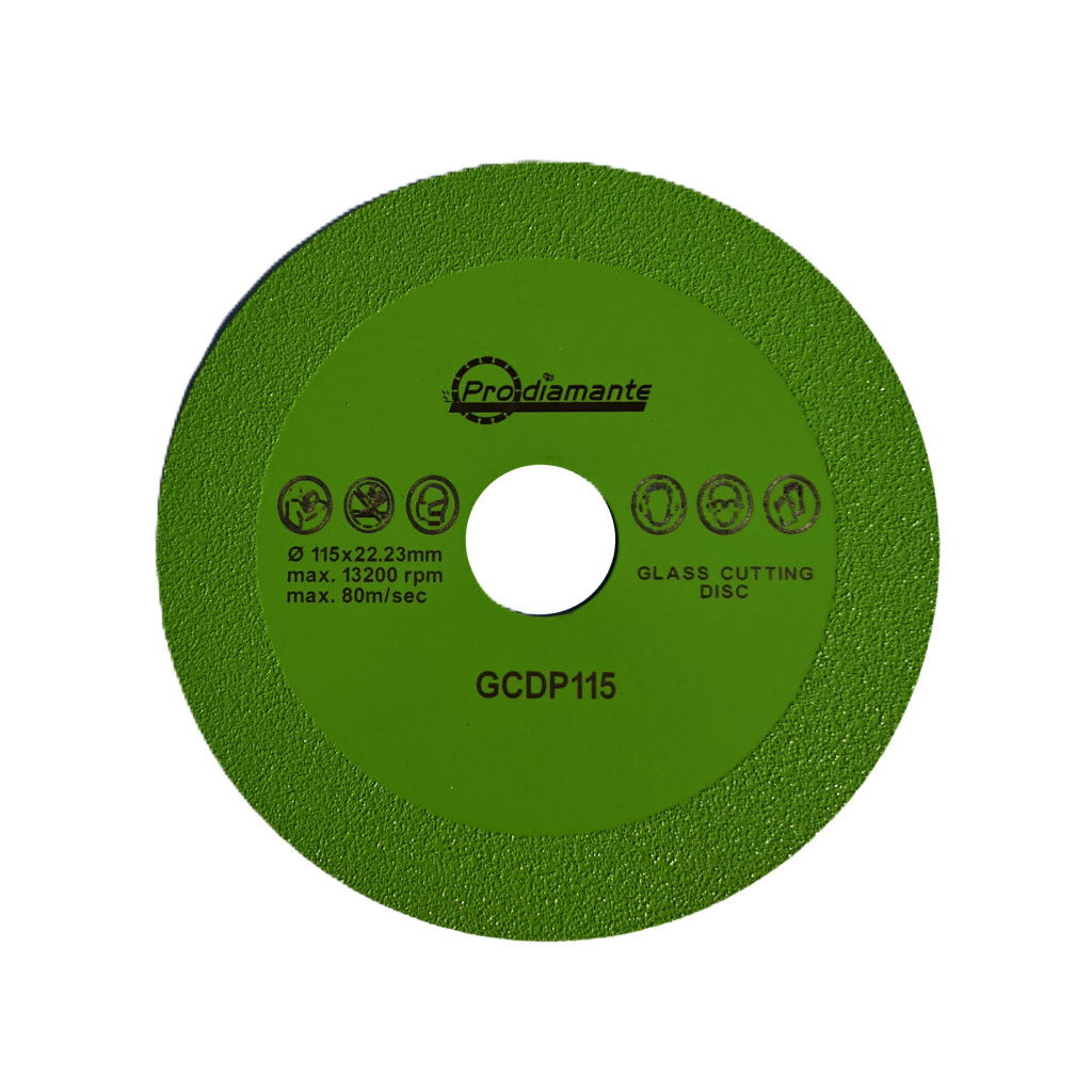 Prodiamante GCDP125 ultravékony üvegvágó korong Ø125mm termék fő termékképe