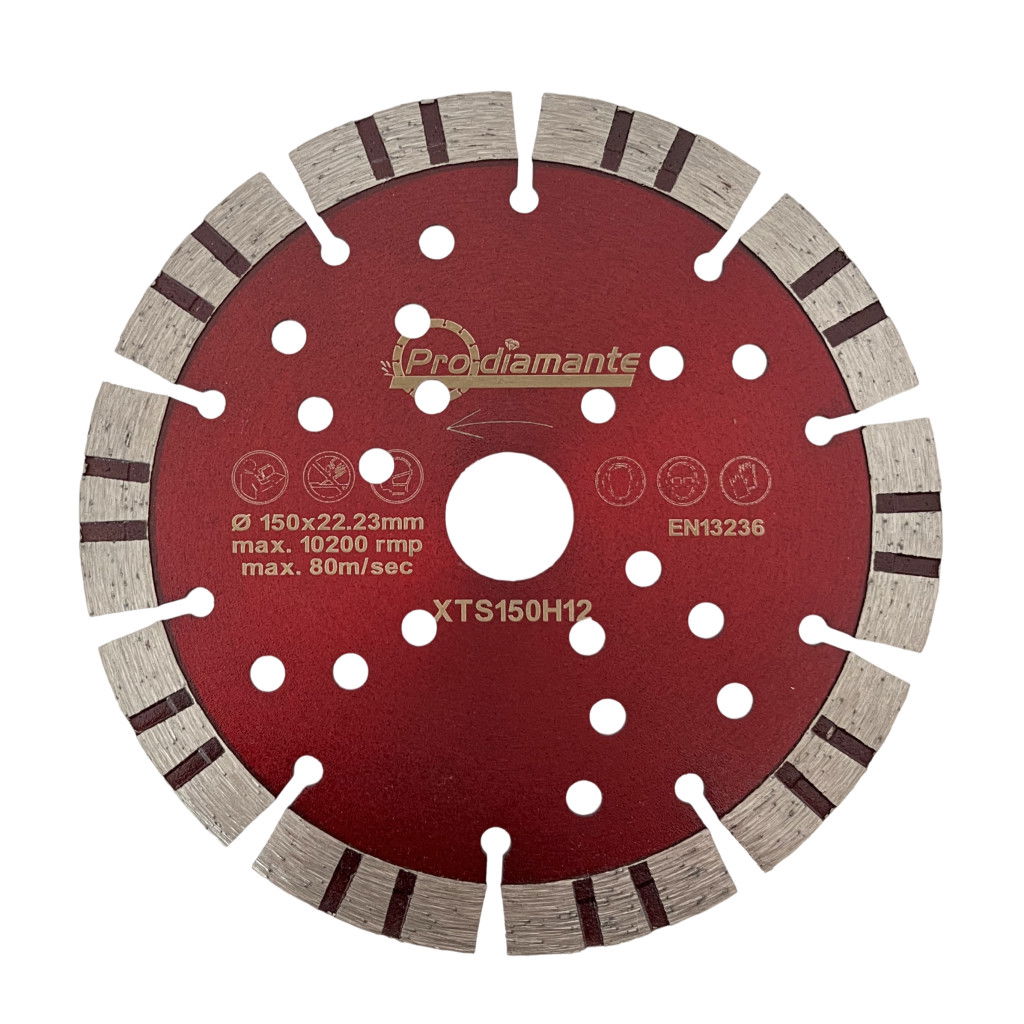 Prodiamante XTS150H12 vasaltbeton vágókorong Ø150mm termék fő termékképe