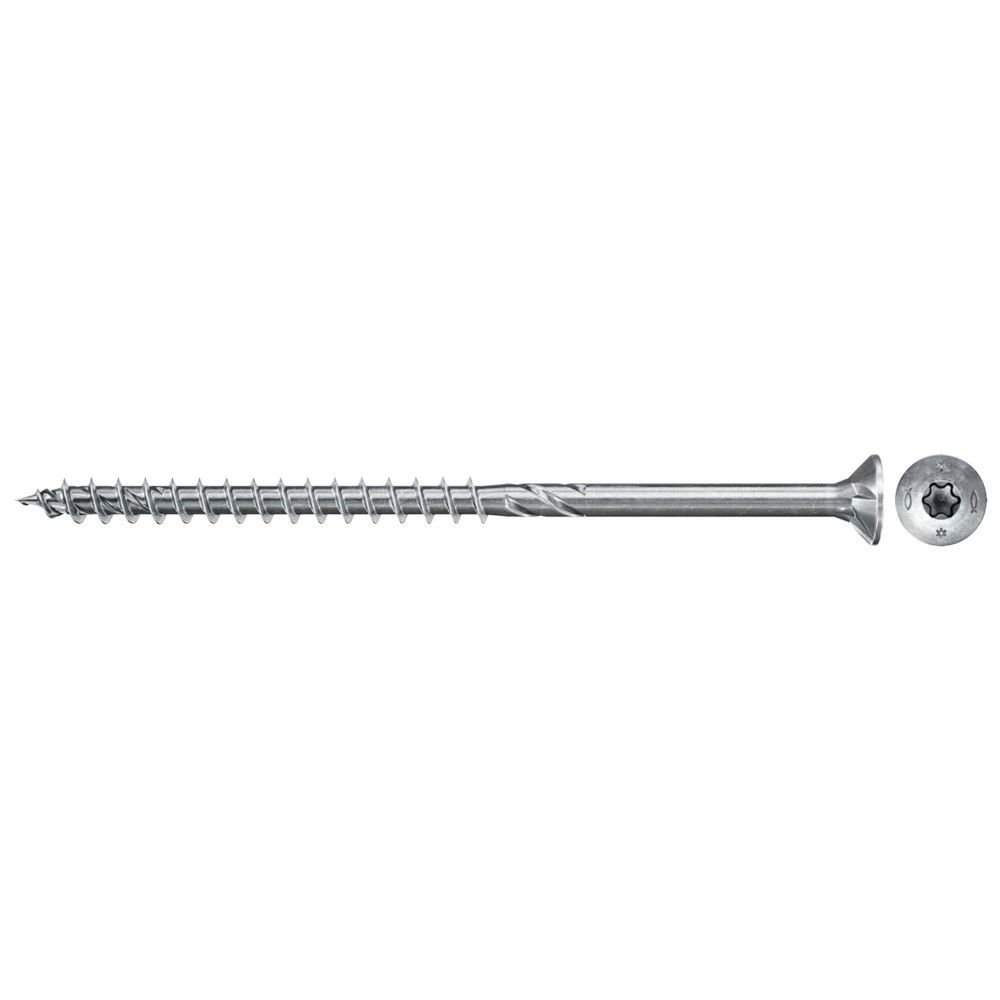Fischer FPF II CTP 3.5 x 40 BC 1000 süllyesztett fejű, kékre horganyzott forgácslapcsavar részmenettel, TX behajtással, 1000 db/csomag termék fő termékképe